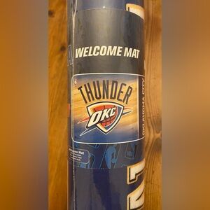 NEW Oklahoma City Thunder Welcome Mat